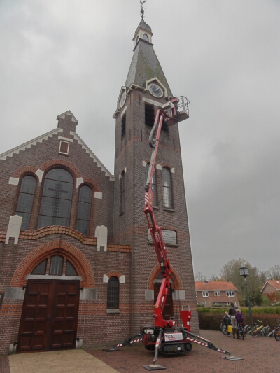 Gerrit inspecteert toren